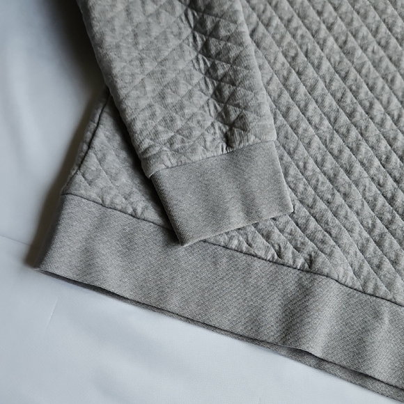 Patagonia Quilted Pullover in Gray and Tan M - Picture 3 of 8